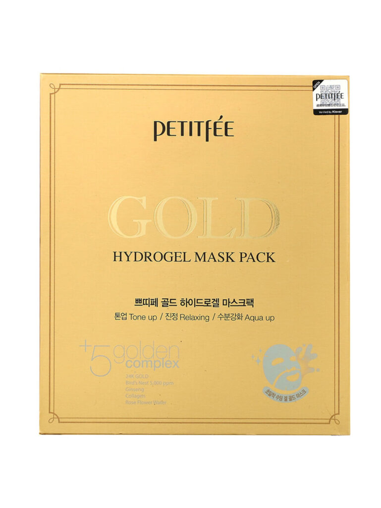 Petitfee – Gold Hydrogel beauty mask