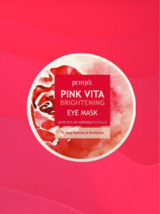 Petitfee – Pink Vita Brightening eye mask, 60 τμχ
