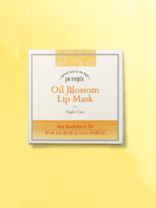 Petitfee, Oil Blossom Lip Mask, Sea Buckthorn Oil, 15 g