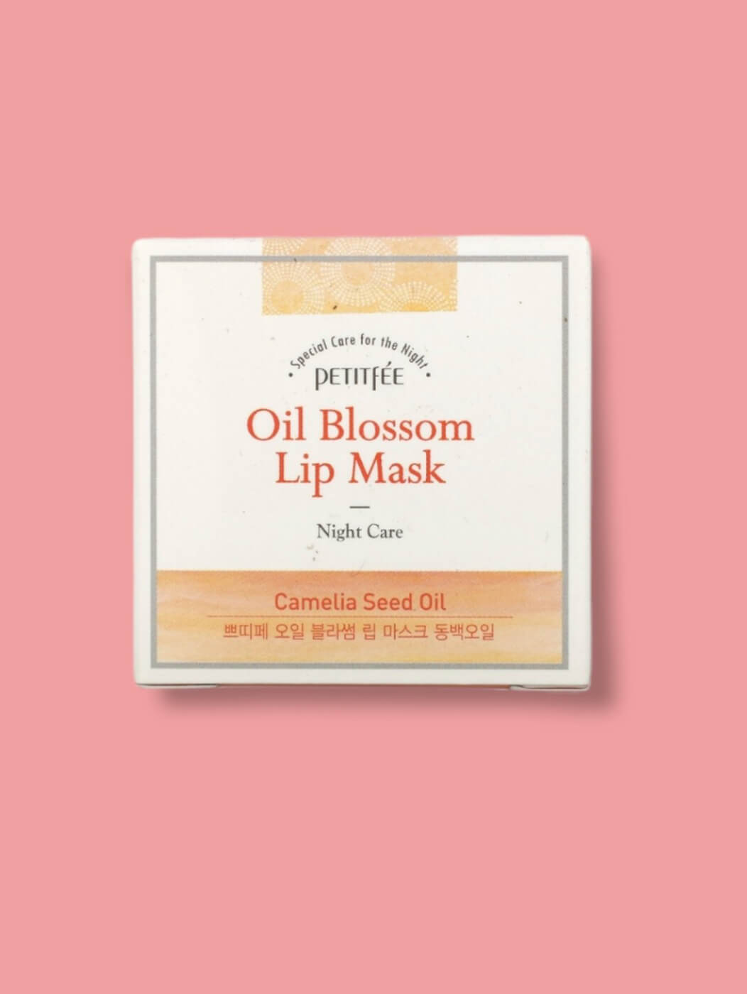 Petitfee, Oil Blossom Lip Mask, Camelia Seed Oil, 15g