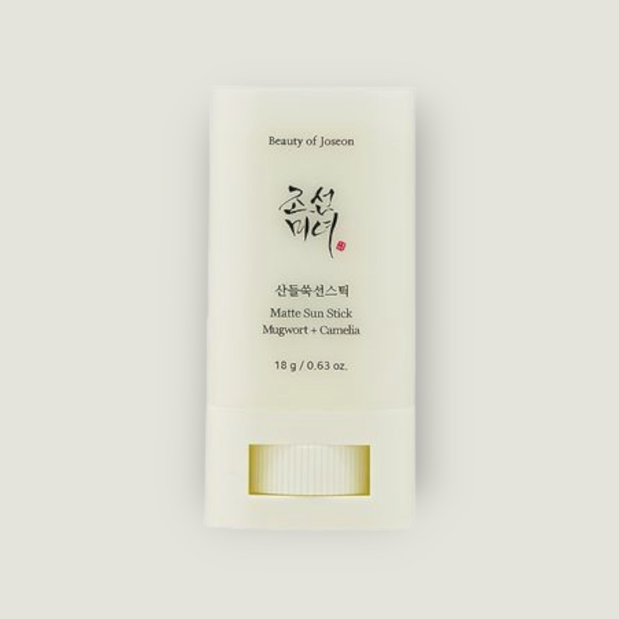 Beauty Of Joseon, Matte Sun Stick Mugwort & Camelia SPF 50 PA++++, 18g