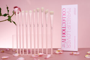 Σετ πινέλων, Pink Makeup Brushes, 10τμχ(T496)