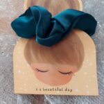 Scrunchies  - EMERALD Green