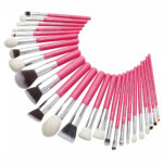 Σετ πινέλων 25τμχ - Jessup, Rose-carmin/Silver T195
