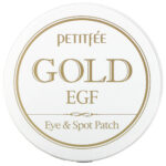 Petitfee - Gold & EGF, eye & spot patch, 60 eyes/30 spot patches
