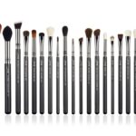 Σετ πινέλων, 19τμχ, Jessup, Black/Silver (T131)