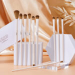 Σετ πινέλων, 10τμχ, Luxury Light Gray Precision Eye Makeup , Jessup T330 - Image 2