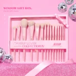 JESSUP Makeup Brush Gift Set Crystal Pink T495-G - Image 2