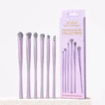 JESSUP Luxury Purple Eye Brush Set 6Pcs T516