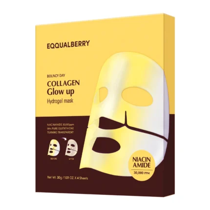 EQQUALBERRY  Collagen Glow Up Hydrogel Mask