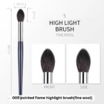 Pointed Flame Highlight Brush 005