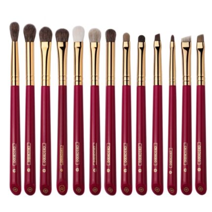 CHICHODO Red Rose Professional Eye Brush Set 12τμχ