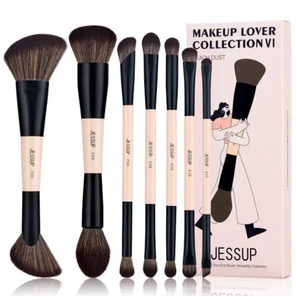 JESSUP Duo-End Brush Versatility Collection Peach Dust T600