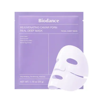 BIODANCE Rejuvenating Caviar PDRN Real Deep Mask